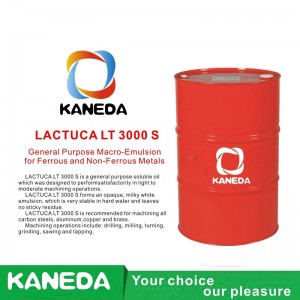 KANEDA LACTUCA LT 3000 S Yleiskäyttöinen makroemulsio rautametallien ja ei-rautametallien valmistukseen